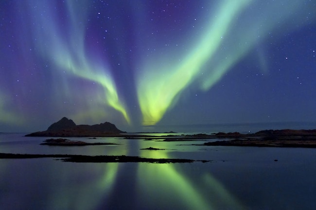 aurores borealis Norvege