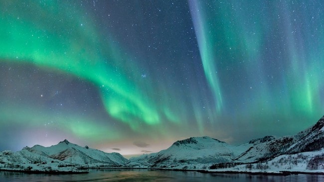 voir aurores boreales en Norvege