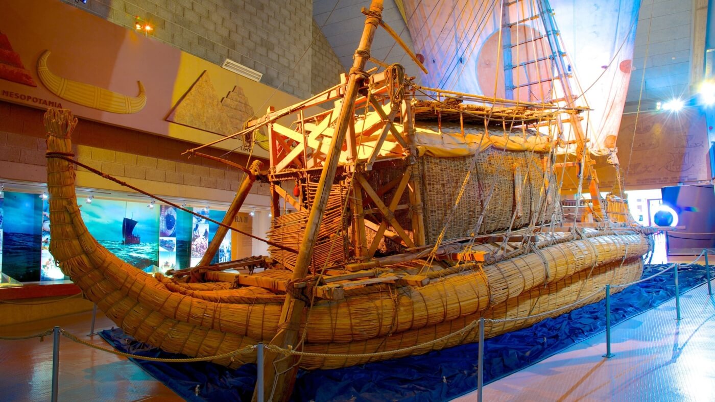 Présentation du musée Kon-Tiki sur la péninsule de Bygdøy à Oslo.