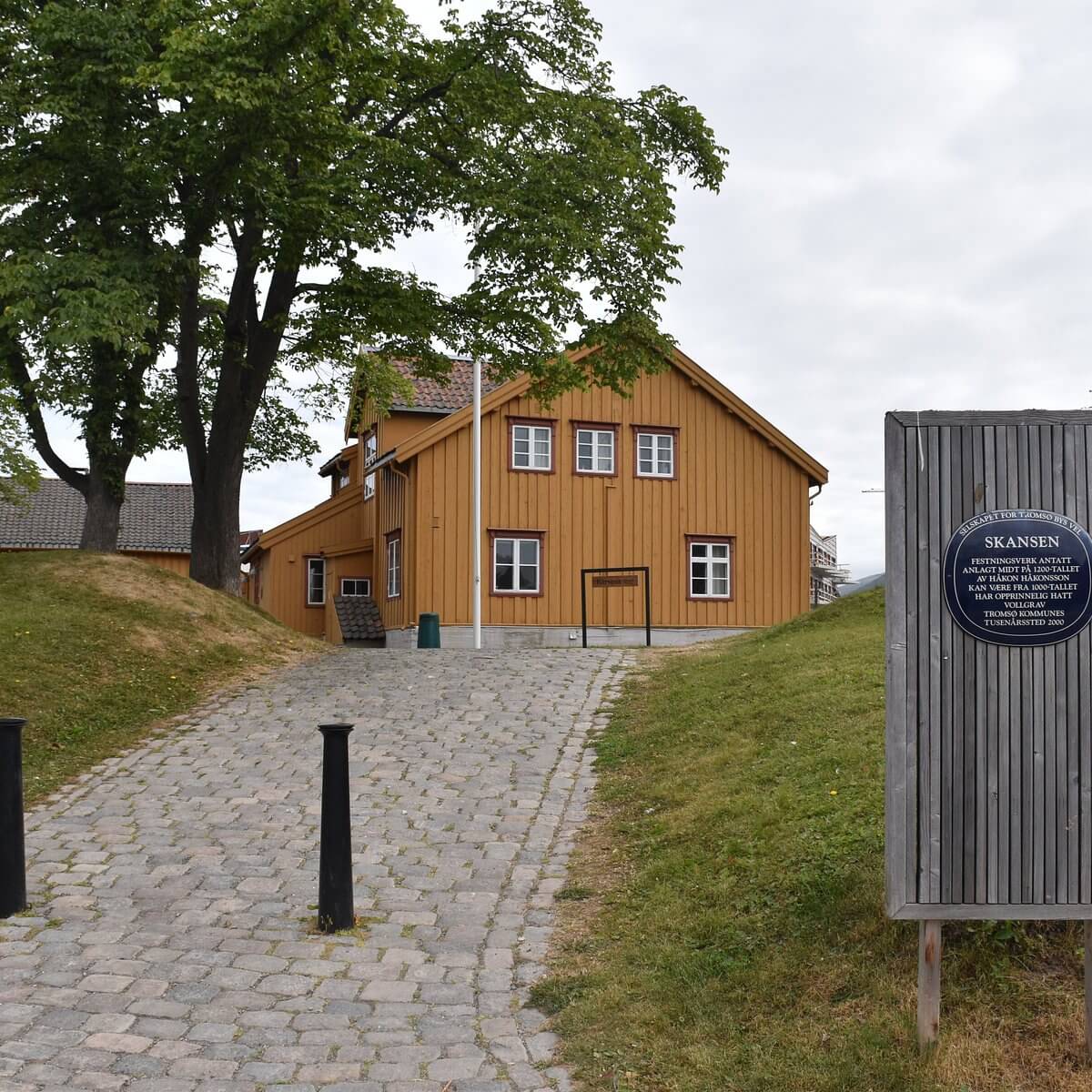 Port et quartier de Skansen dans le centre de Tromsø.