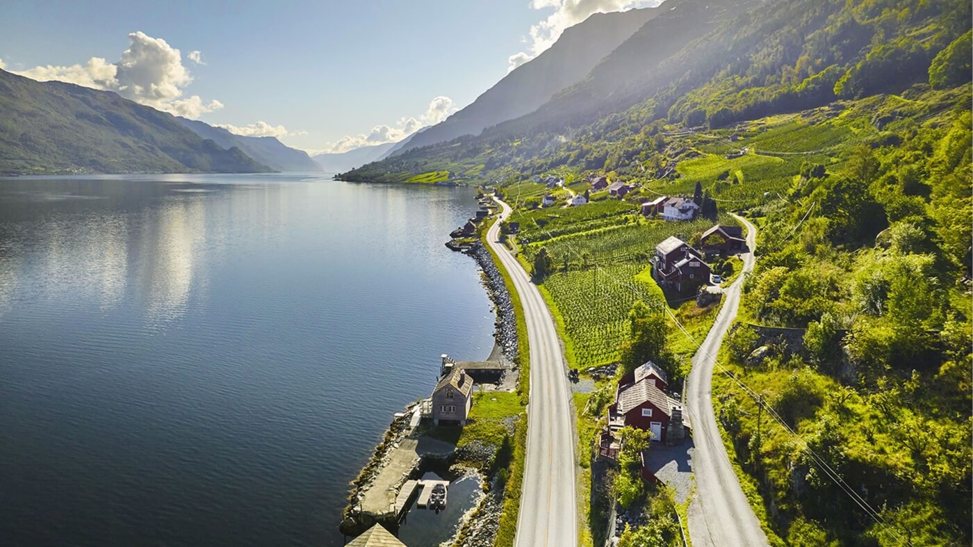 Hébergement d’étape dans le Hardanger pendant un road trip en Norvège.